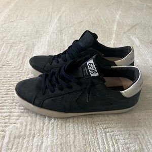 Golden Goose navy HTF.